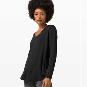Lululemon Up for down long sleeve-  BRAND NEW price tag removed